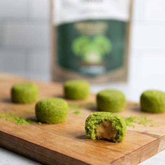 Product Launch Vegan Paleo Revol Snax Local Business Matcha Latte Bites Washington DC Compressed-1